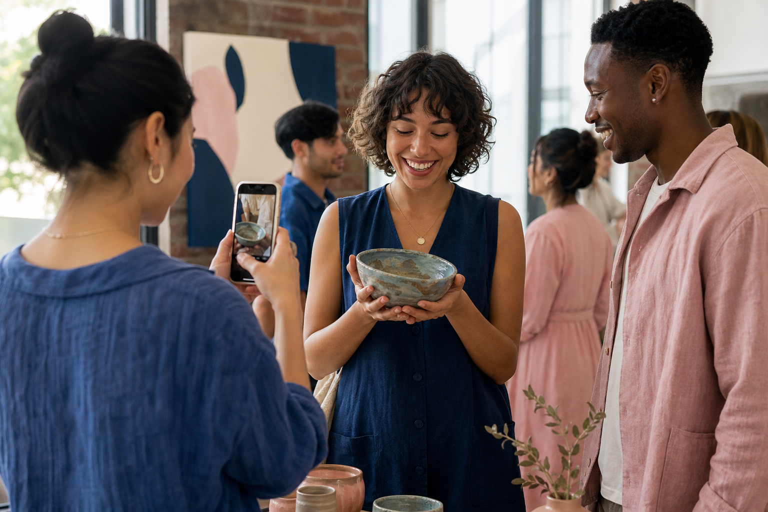 People sharing culture and everyday moments on kintin